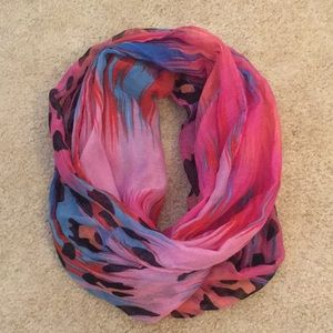 Colorful/Leopard Print Scarf!